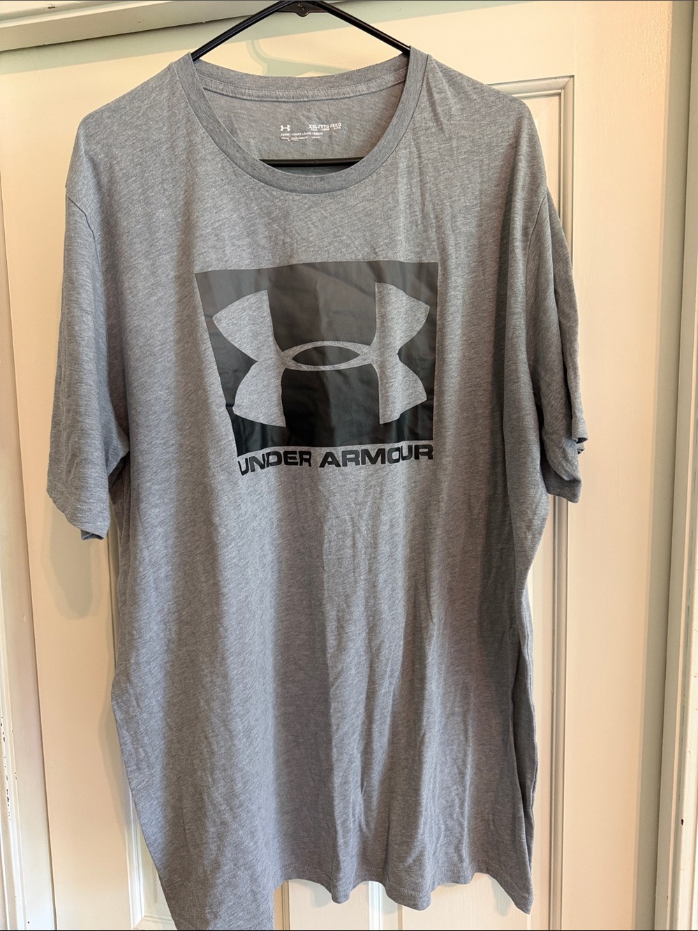 Under Armour Gray Logo Crew Neck Short Sleeve Tee